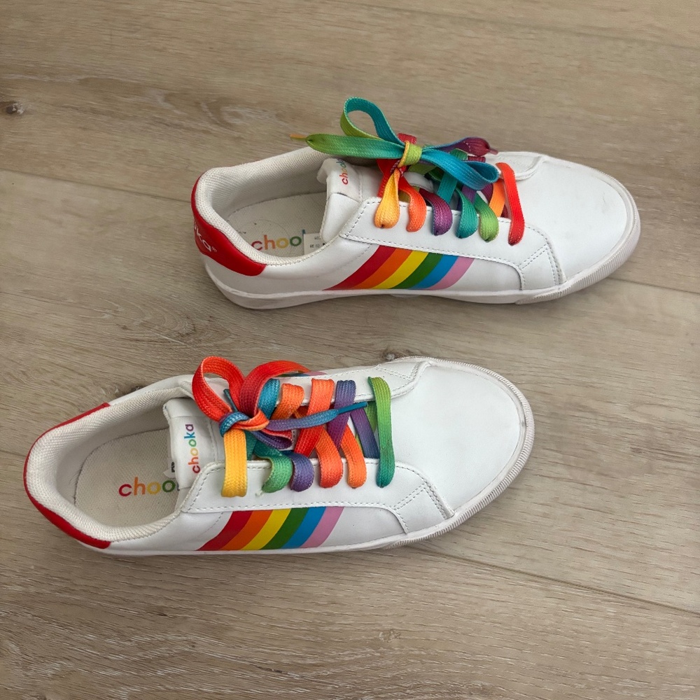 Chooka Rainbow tennis shoes